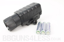 Cheap flashlight to fit BB gun rails