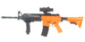 Well D96 M4 Carbine Fully Automatic With Adjustable Stock in orange