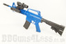 Vigor 8905A Spring Powerd Rifle with Adjustable Stock in Blue