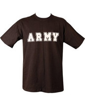 Army T Shirt in black