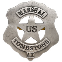 Us Marshall Tombstone Badge