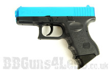 Tokyo Marui G26 Semi Auto Spring bb pistol in blue
