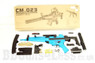 Cyma CM 023 Airsoft Electric Spring Gun with Accessories (unbox)