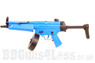 Well D95 Electric Drum Mag BB Gun with Adjustable Stock in Blue