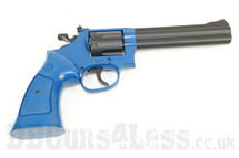 UHC Python Revolver spring powered 6 inch barrel Pistol in blue