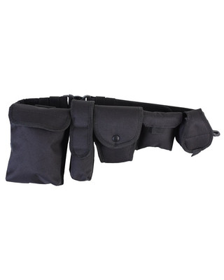 Kombat Police Utility Belt System in Black