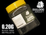 bulldog bb pellets 10000 x 0.20g tub in black
