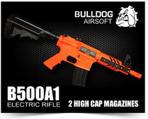 Bulldog B500A1 AEG Electric BB Gun Airsoft Rifle