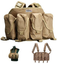 Swiss Arms Chest Rig Vest in tan