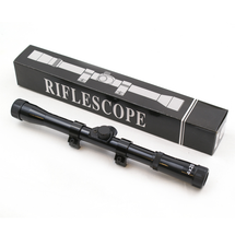 4X20 11mm Dovetail Rifle Scope in black