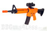 Well D99  Electric BB gun in with mock Scope Orange/Black