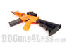 Well D99  Electric BB gun with Adjustable Stock in Orange/Black