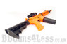 Well D99  Electric BB gun with Adjustable Stock in Orange/Black