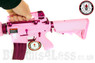 G&G Armament Femme Fatale 16 Electric Rifle with Carry Handle  in Pink/Purple