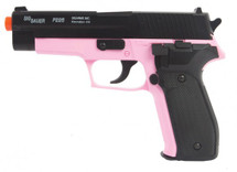Sig Sauer P226 BB gun in pink
