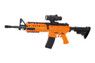 Well D2810 Electric Airsoft Gun with mock Scope in Orange