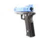  Galaxy G20 Full Scale M945 Pistol in Full Metal in Blue