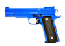  Galaxy G20 Full Scale M945 Pistol in Full Metal in Blue