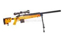 Well MB4406 Airsoft Spring Sniper rifle with scope & bipod in orange