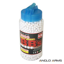 Anglo arms bb pellets 2000 x 0.20g Bottle in white