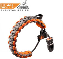 Bear Grylls Survival Series Bracelet in Grey Orange from Gerber