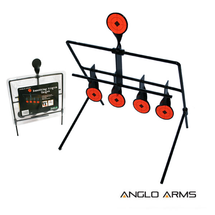 Anglo Arms Swinging Knock Down Target for air rifles 4+1