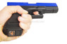 cyma cm030 blue electric airsoft pistol lower part