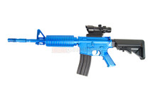 Vigor 8908A Super fire Spring power Rifle with red dot Scope in Blue