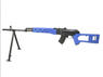 JG Works A47 03 AK style Electric sniper Rifle with Bipod in Blue