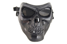 Airsoft Skull Style face mask in Black