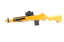 Double Eagle M305 Spring Powered Rifle with scope in orange