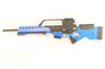 JG Works G36 Airsoft Electric rifle includes Metal Bipod / Built-in Scope in Blue