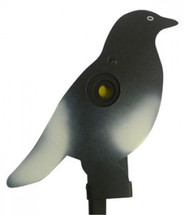 knockdown pigeon metal target with ground spike