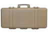 Airsoft gun carry case in Tough plastic mid size in Tan