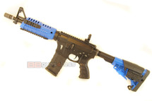 CAA M4 Electric Airsoft Rifle in blue