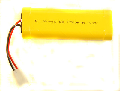 Battery Pack ni-cd sc 1700MAH 7.2V - bbguns4less