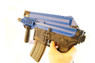 ARES Amoeba CCR M4 Airsoft Electric Rifle with foldable stock in Blue