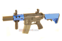 ARES M4 CQC SD Airsoft Gun in Two Tone Blue