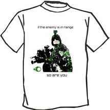 Blackviper enemy in range T-shirt
