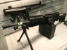 A&K MK46 Airsoft AEG with Retractable Stock and Bipod in Black