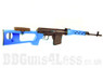 A&K Electric Airsoft Sniper Rifle in blue