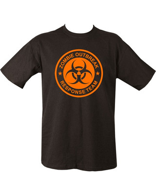 Kombat UK - Zombie Outbreak T Shirt in Black