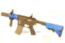 ARES M4 Airsoft Gun in Tan/Blue