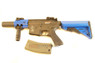 ARES M4 Airsoft Gun in Tan/Blue