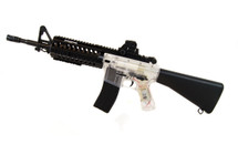 backviper b3814 electric rifle in black/clear
