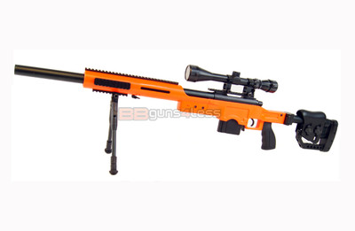 Well MB4411D Airsoft Sniper Rifle Set - Just Airsoft Guns