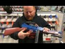 Guy with Vigor 8904A Spring Rifle in blue