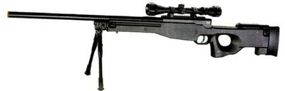 Well MB01 Sniper Rifle with Scope & Bipod in Black