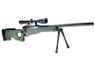 Well MB01 Sniper rifle with scope & bipod in army green