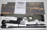 Well MB01 Sniper rifle with scope & bipod in unboxing